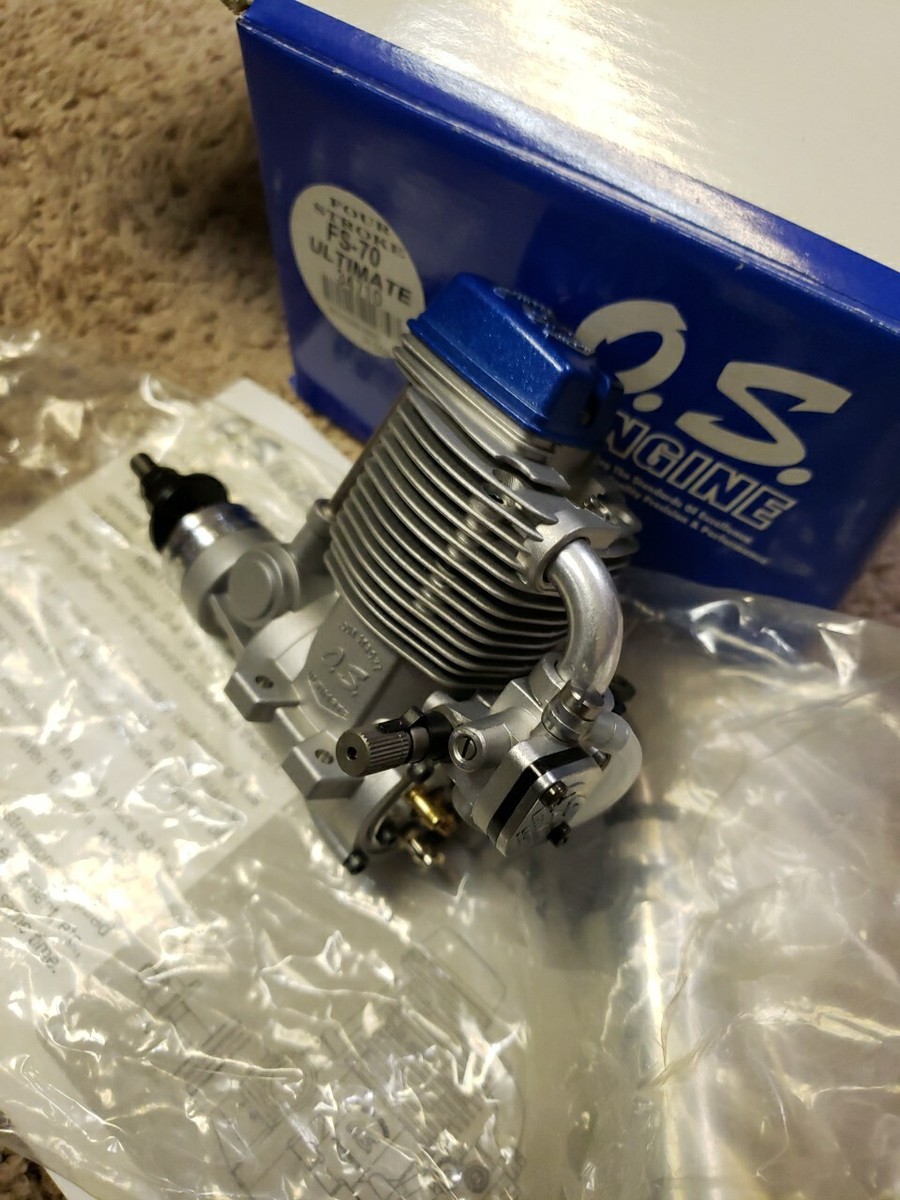 OS Engine - OS FS 70 Ultimate With Pump - FS-70 Four Stroke RC