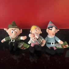 CVS Rudolph Island Misfit Toys Plush BOSS, HERBIE & TALL ELF 1999