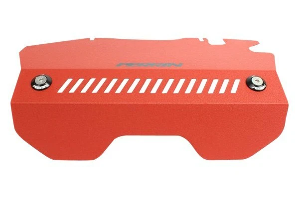 Kit de cubierta de motor rojo Perrin Performance PSP-ENG-165RD para Subaru WRX 2015-2019 Foto 3 de 4