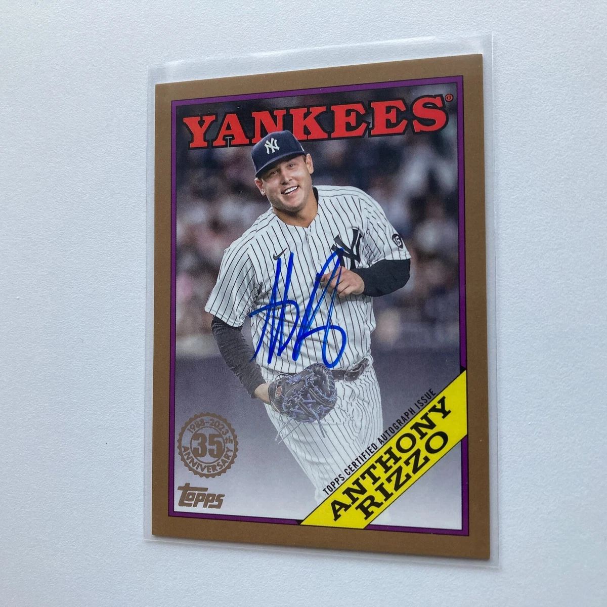 Anthony rizzo hotsell autographed baseball