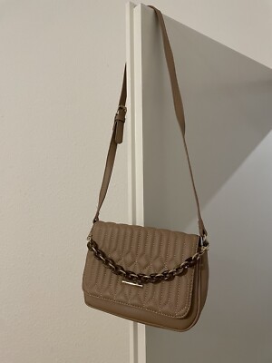 New beige handbag