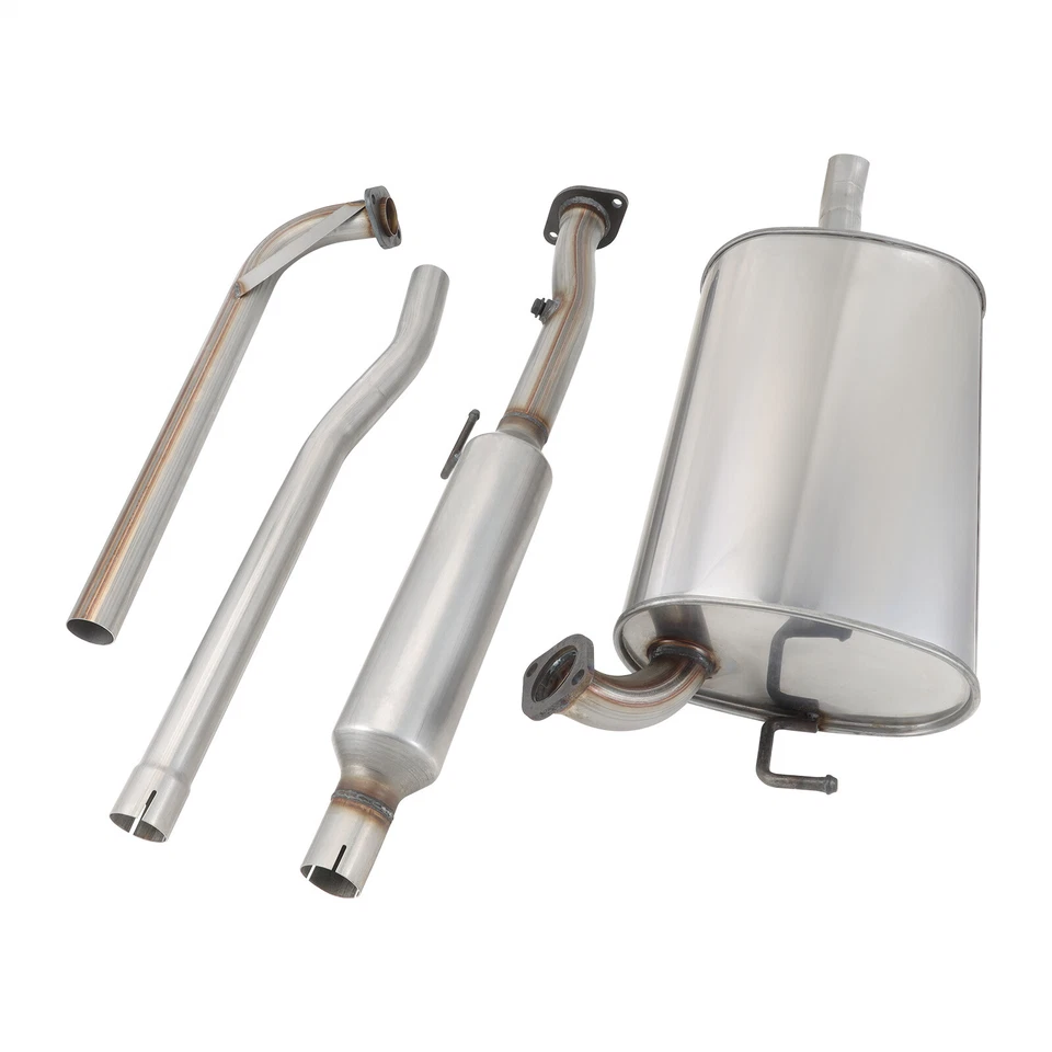 Stainless Muffler Exhaust System For Toyota Camry 2.2L 97-2001 Solara 2.4L 02-03 - Image 4 of 4