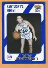 Doug Pendygraft Kentucky Wildcats AUTO Signed 1989 Card Parksville KY Boyle Co