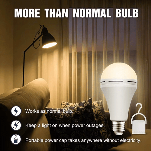 4pcs E27 Emergency Rechargeable Light Bulbs with Battery Backup for Power Outage - Picture 5 of 16