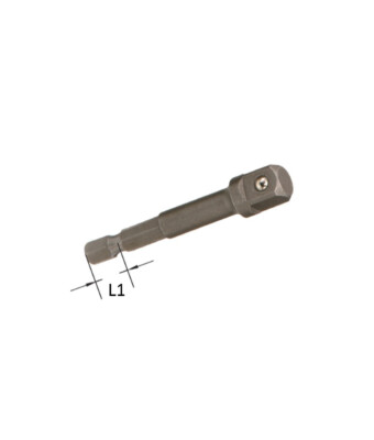 1/4  Hex Dr. 1/2  Square Dr. Spinner Handle (for Electric Drill) 2.5'' (65mm) ...