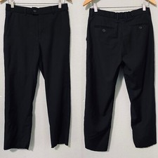 Magen Kids Big Boy Black Formal Casual Party Straight Suit Pants Size 16