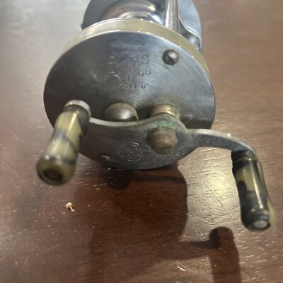 atlas 1708 fishing reel Kalamazoo Atlas 1708 Model D Vintage Metal Bait Casting Fishing Reel