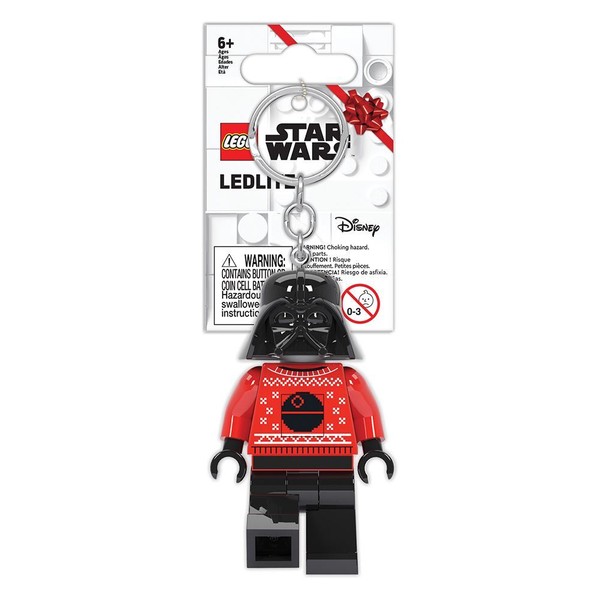 Lego Star Wars Darth Vader Urlaub Pullover Minifigur SchlüSselanhäNger Licht-image