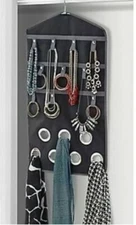 STUDIO 3B DOUBLE SIDED JEWELRY & SCARF ORGANIZER Free Shipping 
