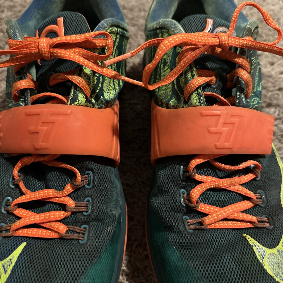 Size 11 Nike KD 7 Weatherman 653996-303 Basketball Shoes Kevin