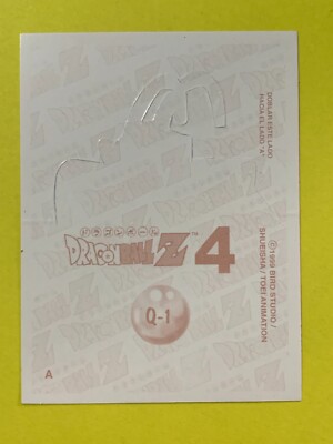 1999 DRAGON BALL Z4 CARD #36 KAIOSAMA NAVARRETE PERU TOEI