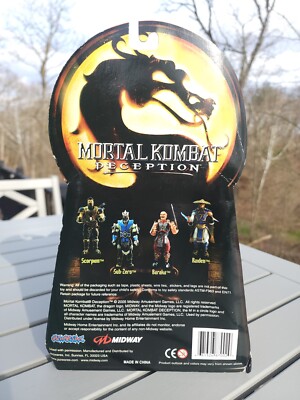 Mortal Kombat Scorpion Action Figure SEALED IN BOX MK DECEPTION