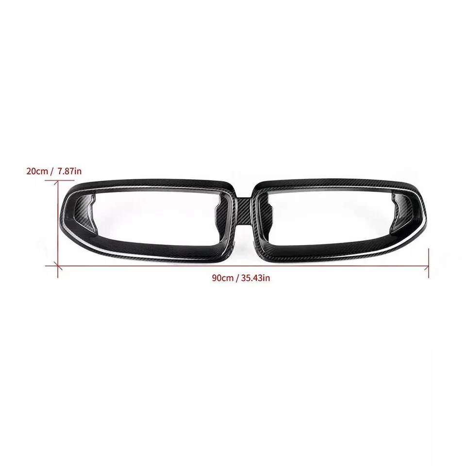 Fits BMW G42 220i 230i 2-Door 2021-22 DRY CARBON FIBER Front Bumper Grille Grill - Изображение 4 из 4