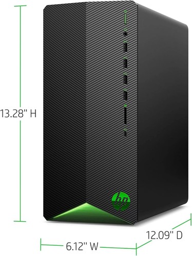 HP Pavilion Gaming Desktop PC Computer: RX 5500 Ryzen 5-5600G 8GB RAM 256GB SSD - Picture 5 of 5