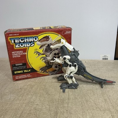 ロボット TECHNO ZOIDS STRIKE 'ZILLA Vintage 1994 Kenner Techno Zoids Strike 'Zilla With Box Wind-Up