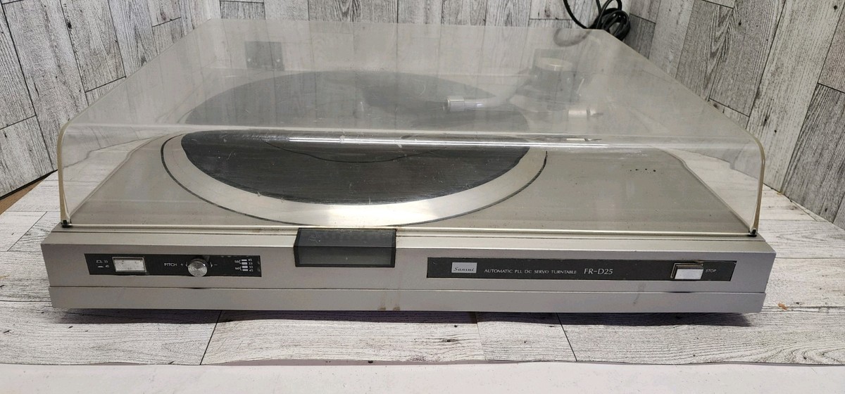 Sansui FR-D25 Automatic Direct Drive Turntable Record Player