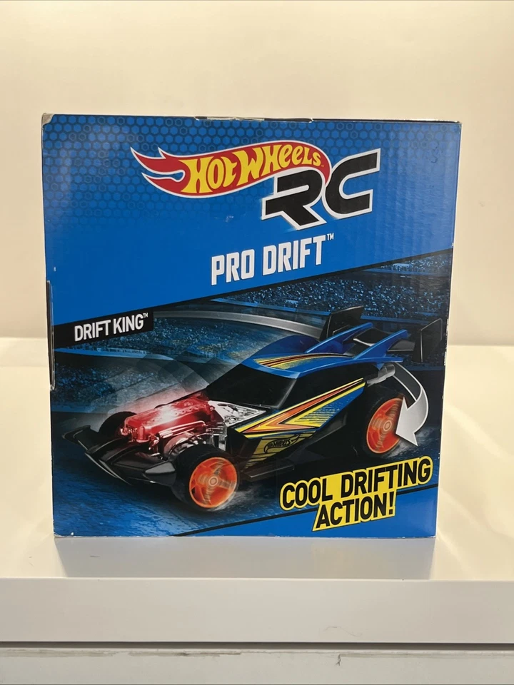 Hot Wheels Pro Drift Remote Control RC Car Fast 4wd Not Tested - Image 4 of 4