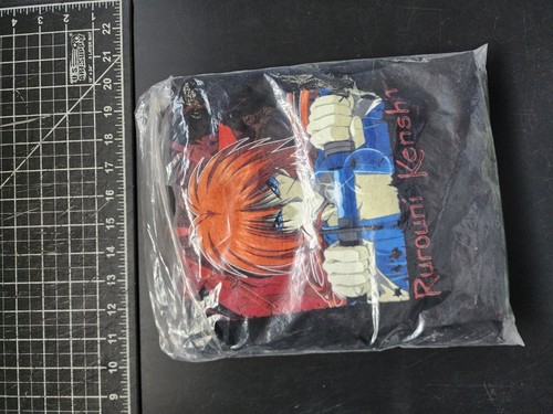 T-shirt vintage Rurouni Kenshin taglia uomo xl manga anime cartone animato anni 90 AAA - Foto 11 di 13