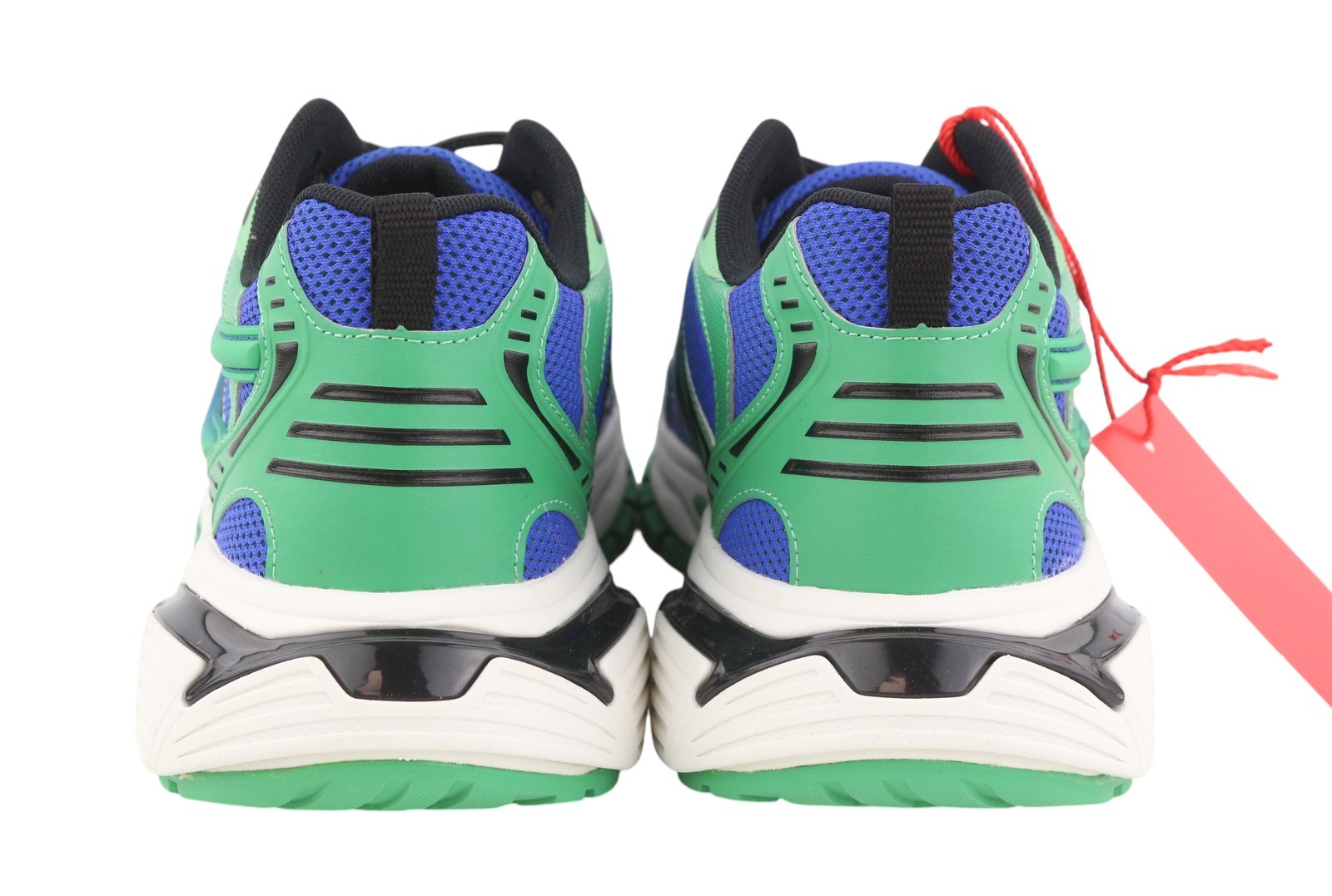 DIESEL S-Serendipity Pro-X1 Men Sneakers EU42 Blue & Green Panelled Low RRP275 image 8