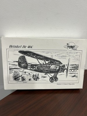 Planet Models Heinkel He 46C Germ WWll  1/48 Scale Kit #070 Factory Bagged Parts
