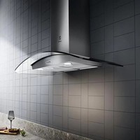 Electrolux LFL429A 90cm Curved Glass Cooker Hood Stainless Steel