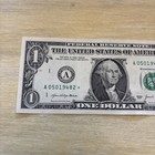 Birthday Anniversary Star Note 05/02/1948 One Dollar Fancy Serial # A 05019482  — photo 3