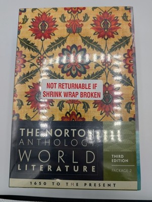 The Norton Anthology of World Literature (Third Edition) (Vol. D E F) NEW