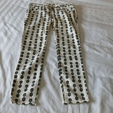 Free People Low-Rise Arrowhead Skinny Jeans Women's Size 25 Comfort Winter