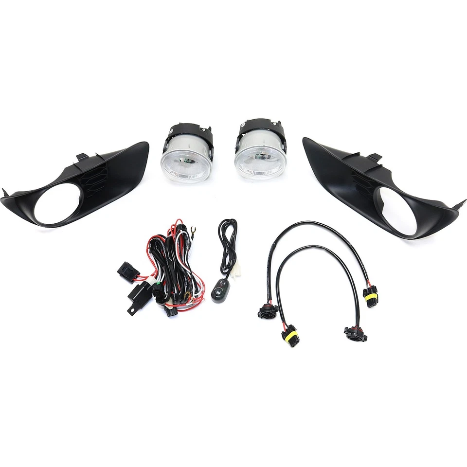 Kit de luces antiniebla para Dodge Grand Caravan 2012-2016 lente transparente diestro y derecho Foto 4 de 4