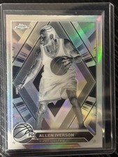 2023-24 Topps Chrome Allen Iverson #66 Negative Refractor Philadelphia 76ers