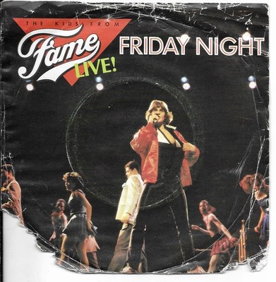 Kids From Fame, Friday Night (Live!)  7'' single