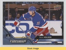 2016-17 Upper Deck Compendium Blue Nick Holden #748 READ 5kw