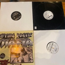 20 Vinyl Records Set of Chicano Rap, Hip-Hop, 12-inch Singles, Rare Collection