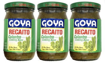 Goya Recaito Culantro Cooking Base 6 Ounce (Pack of 3)