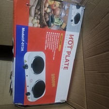 2000W Electric Hotplate Portable Kitchen Table Top Cooker Stove Double Hot Plate