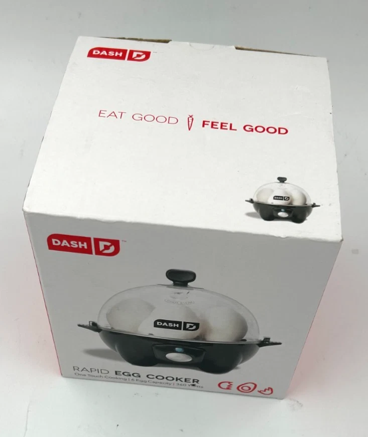 Dash Ultimate Deluxe Egg Cooker with Egg Bite Trays in Black