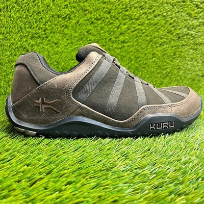 Kuru Shoes Mens US Size 10 Medium Chicane Black Suede Leather Plantar Walking Kuru Chicane | eBay main image 2