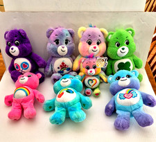 care bear lot of 8 cheer bear rainbow heart i care bear new bestie 12" 2021-22