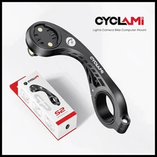 S2 Bike GPS Computer Mount Headlight Holder Bracket for Garmin XOSS IGPSPORT