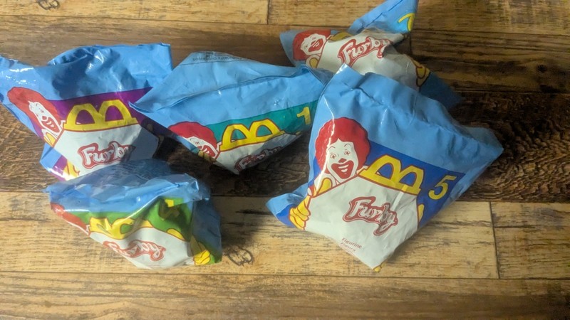 furby mcdonalds toy lot OF 16 