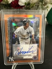 Hideki Matsui Auto /25 2025 Topps Chrome Update Yankees 松井秀喜