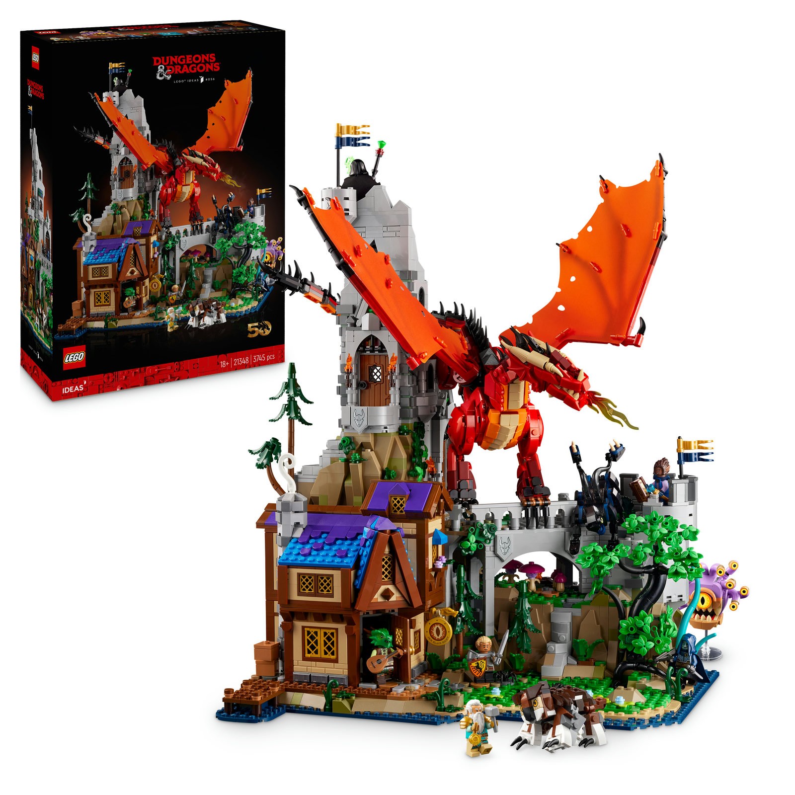 LEGO Ideas Minifigur - idea186 - Myconid - aus 21348 - Image 4
