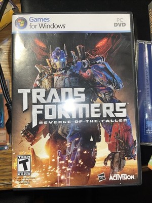 Transformers: Revenge Of The Fallen (PC DVD, 2009) Games For Windows Made In USA