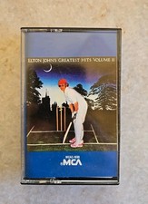 ELTON JOHN'S GREATEST HITS VOLUME II CASSETTE TAPE