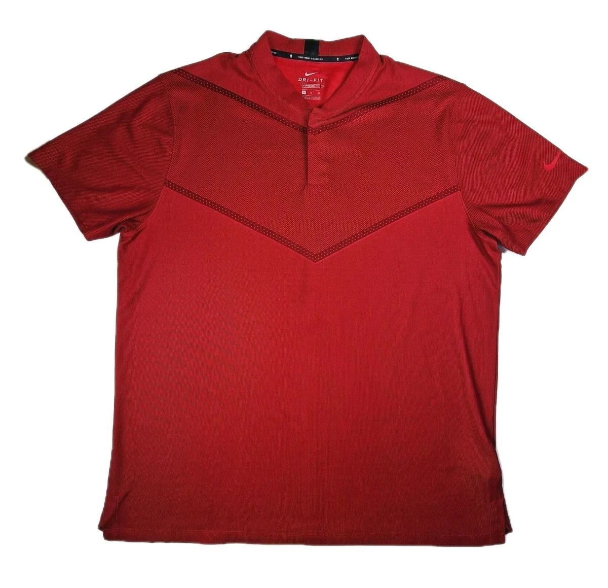 NIKE Tiger Woods PLATINUM　長袖ポロシャツ　XL NIKE Men's Tiger Woods Platinum Collection Dri-FIT Ultralight Long