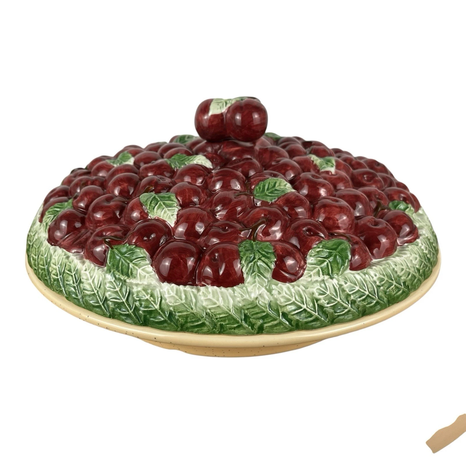CIC Certified International Corporation Cherry ￼Pie Plate With