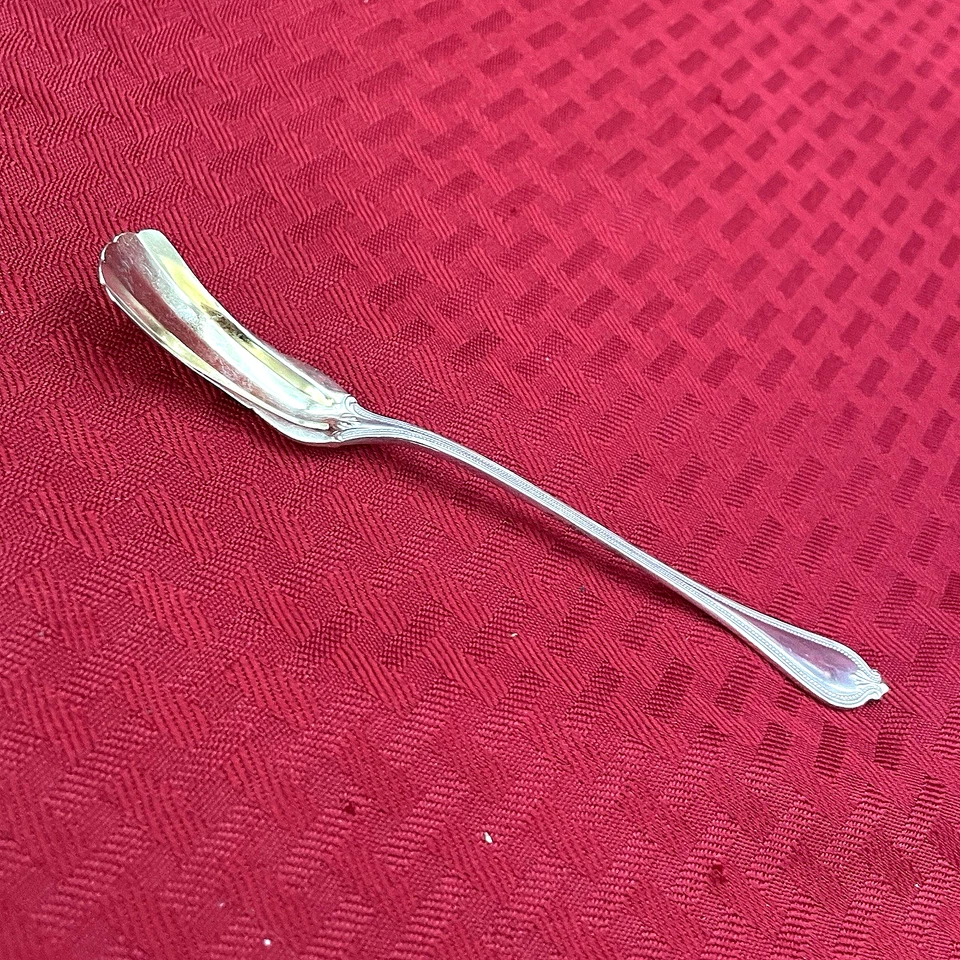 COLHER DE SERVIR VINTAGE TOALHA RÁBANO ESTERLINA - Imagem 4 de 4