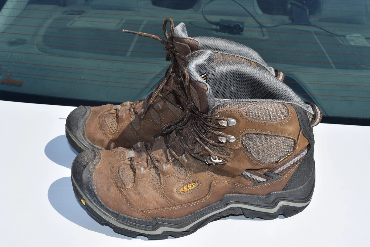 Keen utility Davenport steel toes mid waterproof leather ankle boots SZ 9.5D EUC KEEN Workwear Men main image 2