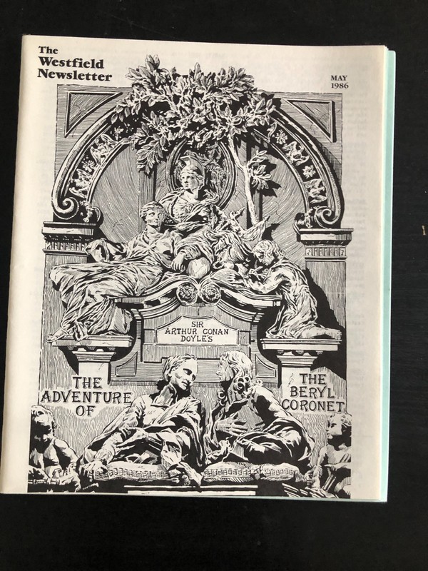 Catalog/Fanzine THE WESTFIELD NEWSLETTER - May 1986 - Dan Day cover