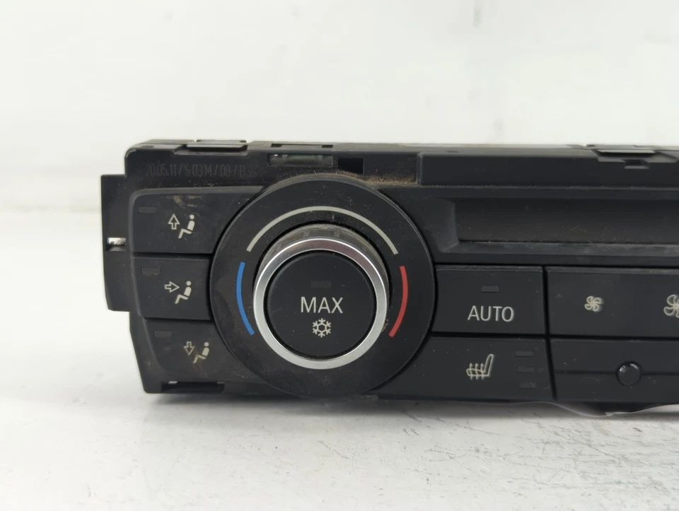2012-2015 Bmw X1 Ac Heater Climate Control 9250393-01|6411 ETY85 - Image 3 of 4
